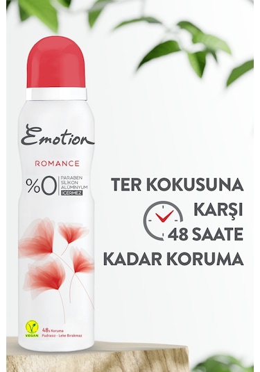 Emotion Romance Kadın Deodorant 6 x 150 ML