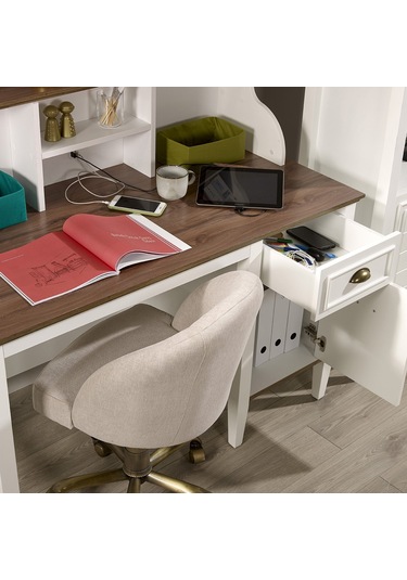 Meltem Kids Joy Genç Odası Çalışma Masası Beyaz
