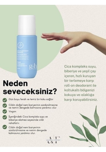 Amway Protect Terleme Karşıtı Roll-On Deodorant 5 x 100 ML