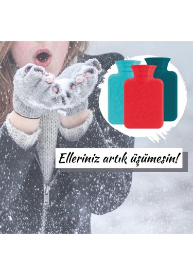 Fashy Cep Model Sıcak Su Torbası Kırmızı Arduvaz