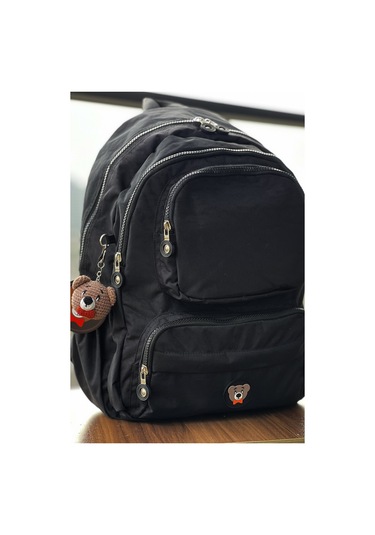 Nemo Group Siyah Okul Seyahat Sırt Spor Çantası