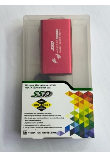Msata Kutu M-sata Ssd Kutusu Harici Msata Ssd Kutusu Usb 3.0 Msata Kutu