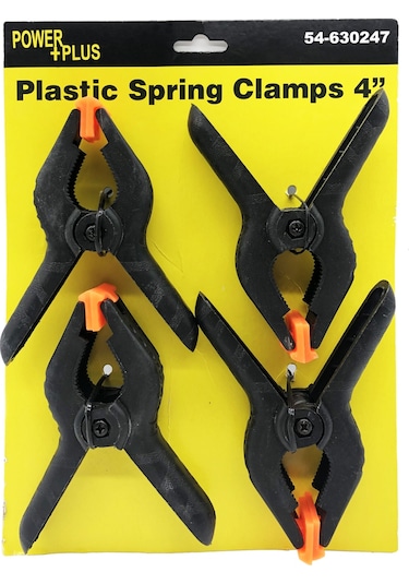 45 Mm Yaylı Mandal Tip Kıskaç   Işkence Seti 4 Parça