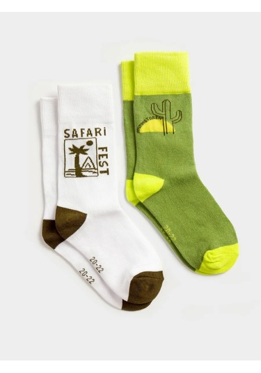 Button Blue Çoraplar 370421345 Beyaz