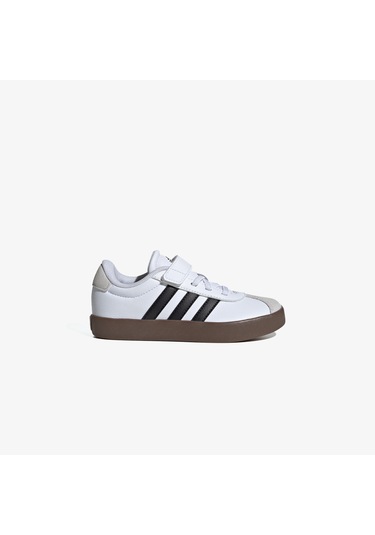 Adidas Vl Court 3.0 Skateboarding Çocuk Beyaz Spor Ayakkabı Id9155 Beyaz