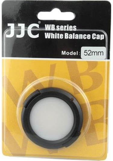 52 MM Jjc Beyaz Ayar Kapağı-White Balance Cap