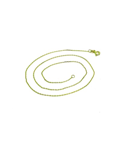 Chavin Bayan Gold Kaplama Kolye Zinciri et26 Sarı