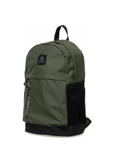 Lumberjack Olıver Sıyah Unisex Sırt Çantası Okul Çantası Laptop Bölmeli Haki - Haki