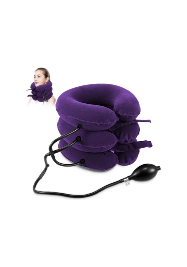 Servikal Boyun Traksiyon Cihazı, Kronik Boyun Ve Omuz Hizalama Çok Renkli