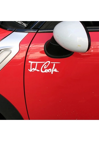 15n 6,5cm-kırmızı-mini Cooper Sticker Jcw Çıkartmalar Sticker Mini Cooper F56 R55 R56 R60 R61 F54 F55 F56 F60 Countryman