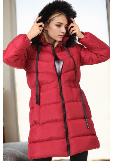 Z6764 Dewberry Bayan Kaban-bordo-1 Bordo-1