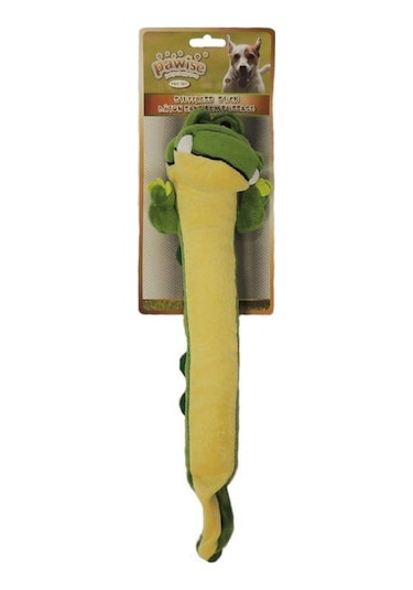 Pawise 15085 40 CM Sesli Sopa Timsah Peluş Köpek Oyuncağı