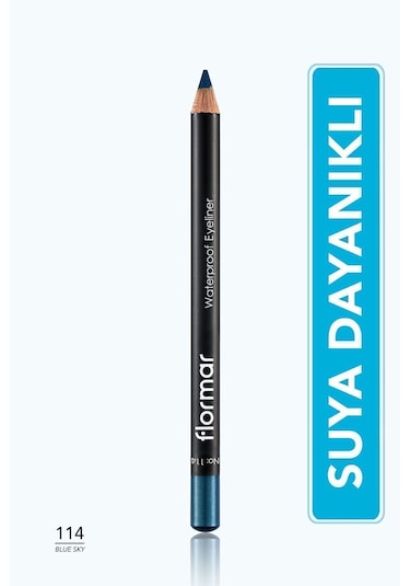 Flormar Suya Dayanaklı Göz Kalemi - Mavi Waterproof Mavi 114