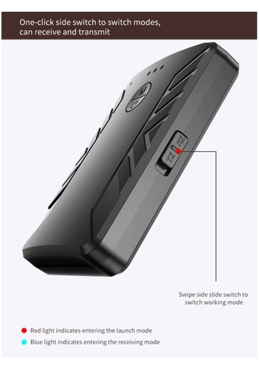 Sones T-19 Bluetooth 5.0 2'si 1 Arada Bluetooth Ses Adaptörü Alıcı Verici