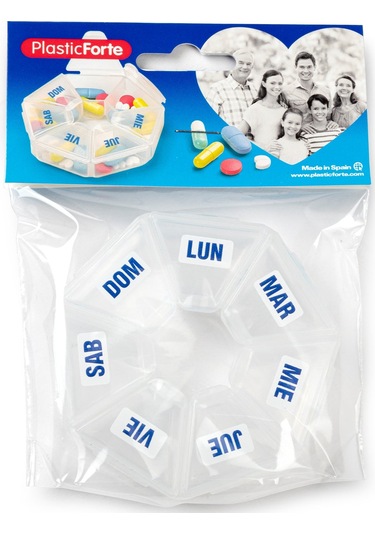 2 Haftalık Hap Kutusu Seti No. 10 Altıgen ,