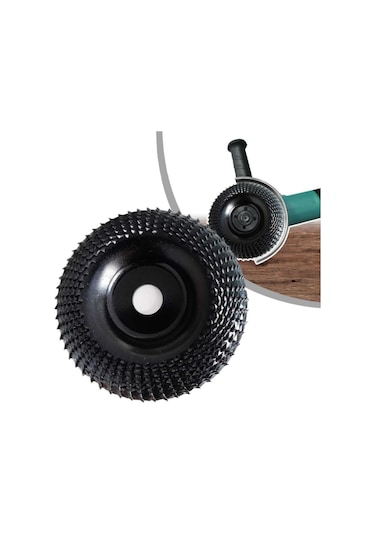 Depomega Ahşap Ağaç Törpü Eğe Disk Şekillendirme 115 Mm Avuç Taşlama Uyumlu