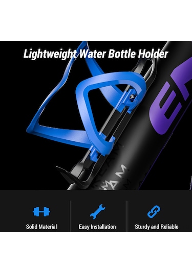 Padalink Kırmızı Bisiklet Su Şişesi Tutucu, Yol Ve Dağ Bisikletleri İçin Evrensel, Hafif Ve Sağlam, Kolay Kurulumlu Bisiklet Aksesuarı Kırmızı