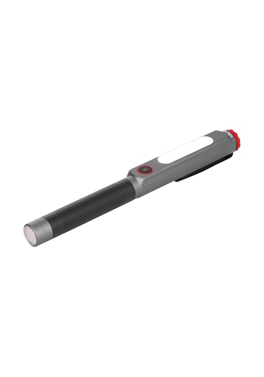 Vıptec Alüminyum Şarjlı Kalem Tip Fener Vt891201 Siyah