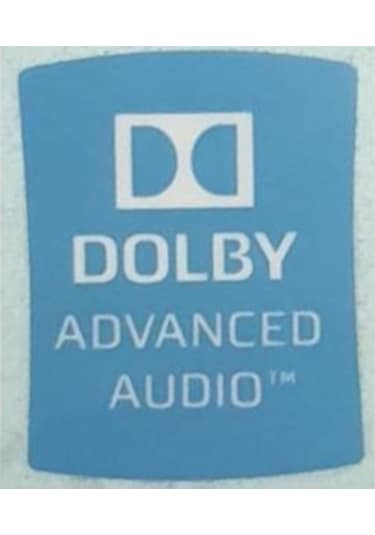 OEM Dolby Advanced Audio Sticker Etiket D118