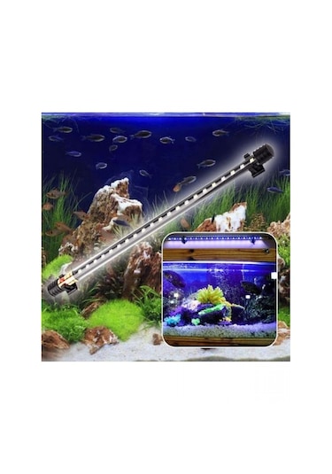 Akvaryum İçin Led Lamba Işık Beyaz+mavi Renk 40 Cm 1 Adet