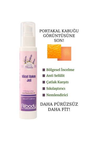 Sıkılaştırıcı,bölgesel İncelme Sağlayan,çatlak Ve Selülit Karşıtı Jel