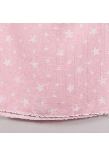 Somon Yıldız 80 80 Müslin Bebek Battaniyesi