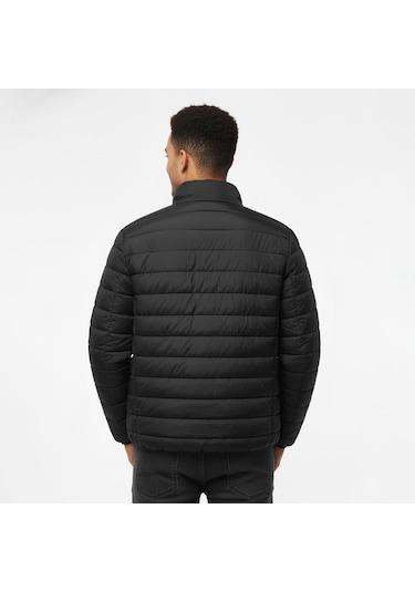 Only&sons Brody Quilt Erkek Siyah Dik Yaka Ceket Siyah