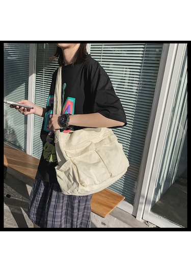 Moveevo Siyah Çanta: Unisex Çanta, Çalışma-okul Kullanıma Uygun, Geniş Hacimli, Kanvas Malzeme, Modern Stiliyle Günlük Kullanim