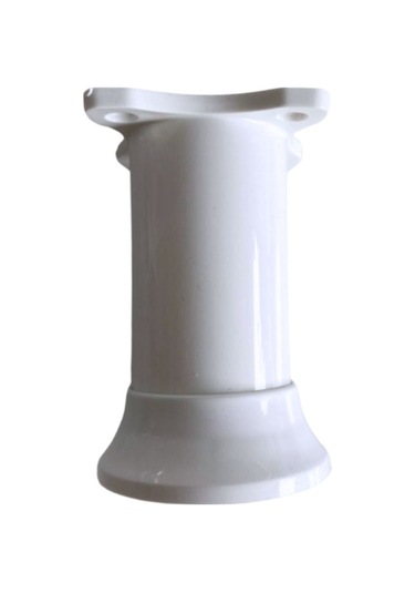 Plastik 10cm Beyaz Ayarlanabilir Ayak Masa Dolap Ve Mobilya Ayağı Beyaz 10cm