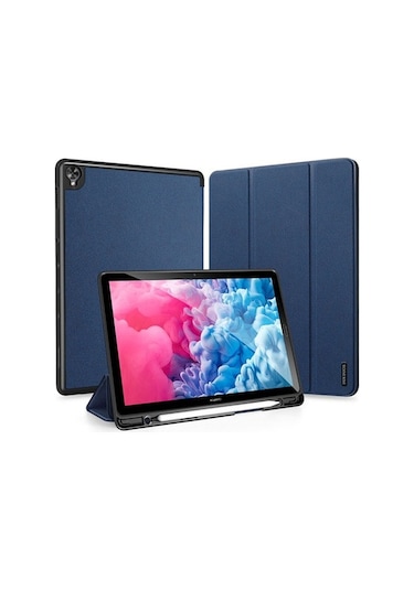 Dux Ducis Huawei Uyumlu Matepad Pro 10.8 Kılıf Kalem Yerli Soft Tpu Mık