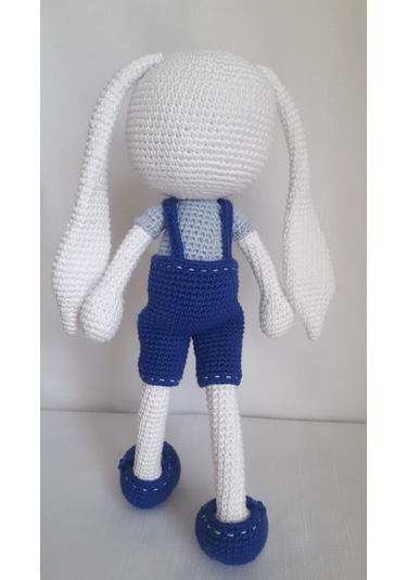 Amigurumi Mavi Tavşan Oyuncak