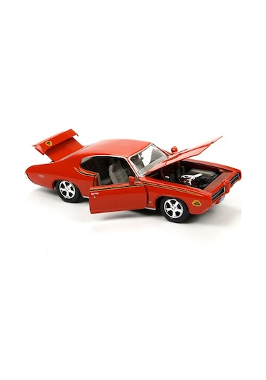 Motormax 1969 Pontiac Gto Judge 1/24 Turuncu Model Araba