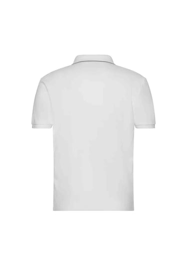 Calvin Klein Erkek Regular Fit Kısa Kollu Polo Yaka T-shirt - Beyaz-13534 Beyaz