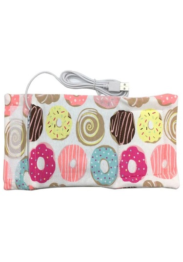 14 Renk Bebek Biberon Isıtıcı Seyahat Çantası 5 V/1a Usb Süt Su Isıtıcı Yalıtımlı Çanta 11inx5.12in Bebek Süt Isıtıcı