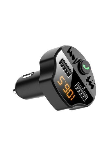 Homyl Araç Şarj Aleti Bağlantı Noktaları Usb Fm Verici