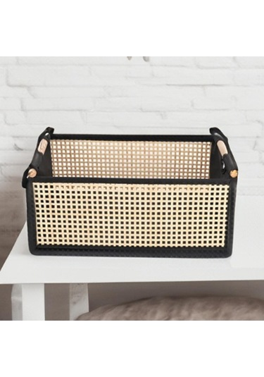 Suntek El Dokuma Depolama Sepeti Sağlam Çok 34,5cmx21cmx14cm
