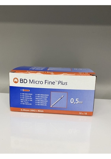 Bd Microlance Bd Micro Fine Plus 0,5 ml Insülin Enjektörü