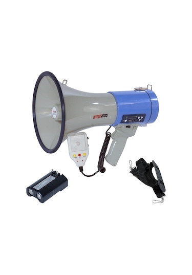 Lastvoice Mgf-220USB-BT Usb Bluetooth Şarjlı Megafon 220 W Siren Kayıt Büyük Boy