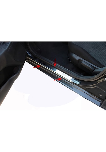 Honda Civic Fc5 2016-2020 Kapı Eşiği Krom 4 Prç. P.çelik