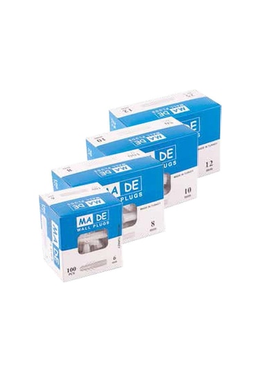 Made Standart Kutulu Dübel 7 Mm 100 Adet