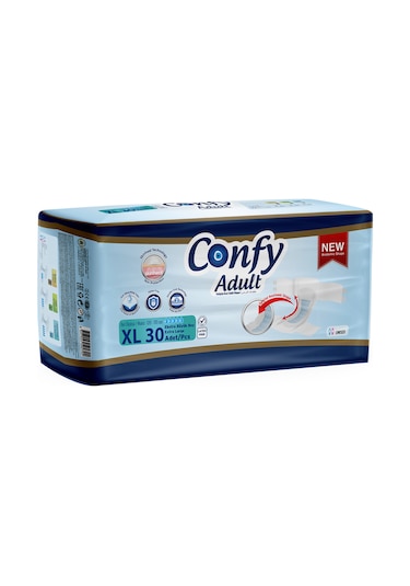 Confy Adult Yetişkin Bezi XL 30'Lu