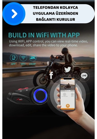 Maxto M3S Serisi 2K HD 1440P Kameralı İntercom