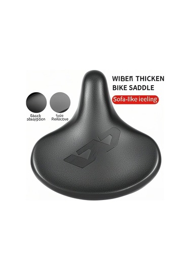 Ranyeek Konforlu Bisiklet Sele: Pu Köpük, Su Geçirmez, Yansıtıcı Tasarım, Şok Emici, Dağ Ve Yol Bisikletleri İçin Çok Renkli