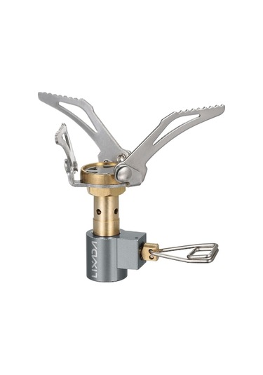 Novahub 45g Hafif Cep Açık Pişirme Katlanır Gaz Sobası Kamp Şömine Gümüş