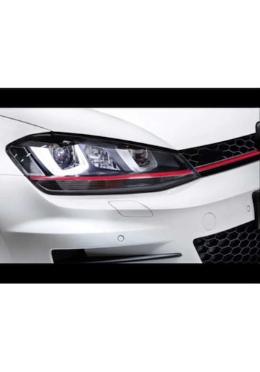Autogp Vw Golf 7 Gti Ön Far Bi-xenon 2012 / 2016 Çift U Led Cmvwgo7lfgtıu