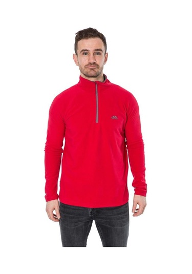 Trespass Maflmfn10001 Blackford Male Microfleece At100 Red Erkek Polar 001