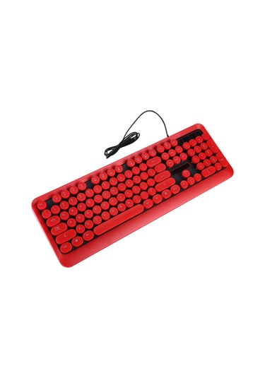 Windows/mac/os İçin M300 Usb Kablolu Oyun Klavyesi Işıksız Kırmızı