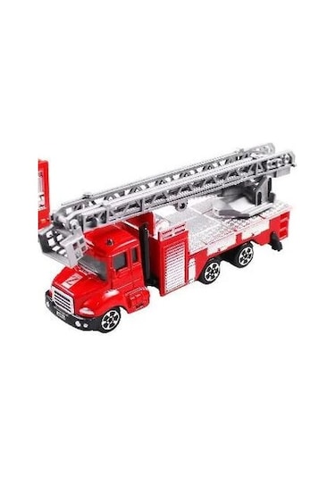 Oyuncak Metal Model İtfaiye Kamyonları 3 Lü Metal Set