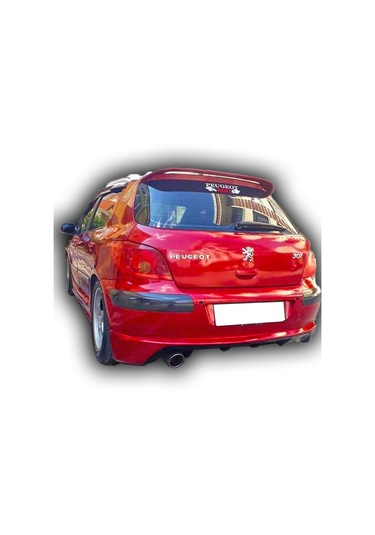 Peugeot 307 Uyumlu Yedek Parça Spoiler Boyalı