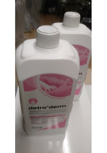 Detroderm %70 Izopropilalkol El Dezenfektanı 2 x 500 ML